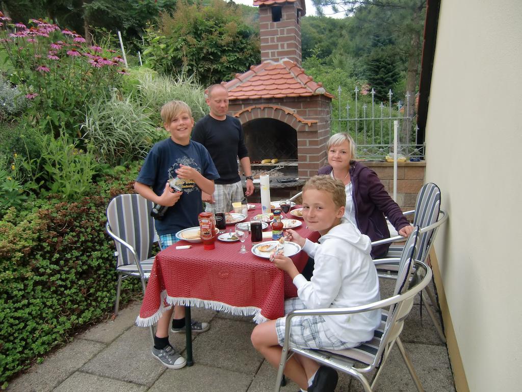 Ferienhaus Haus Am Wald Stolberg i. Harz Camera foto