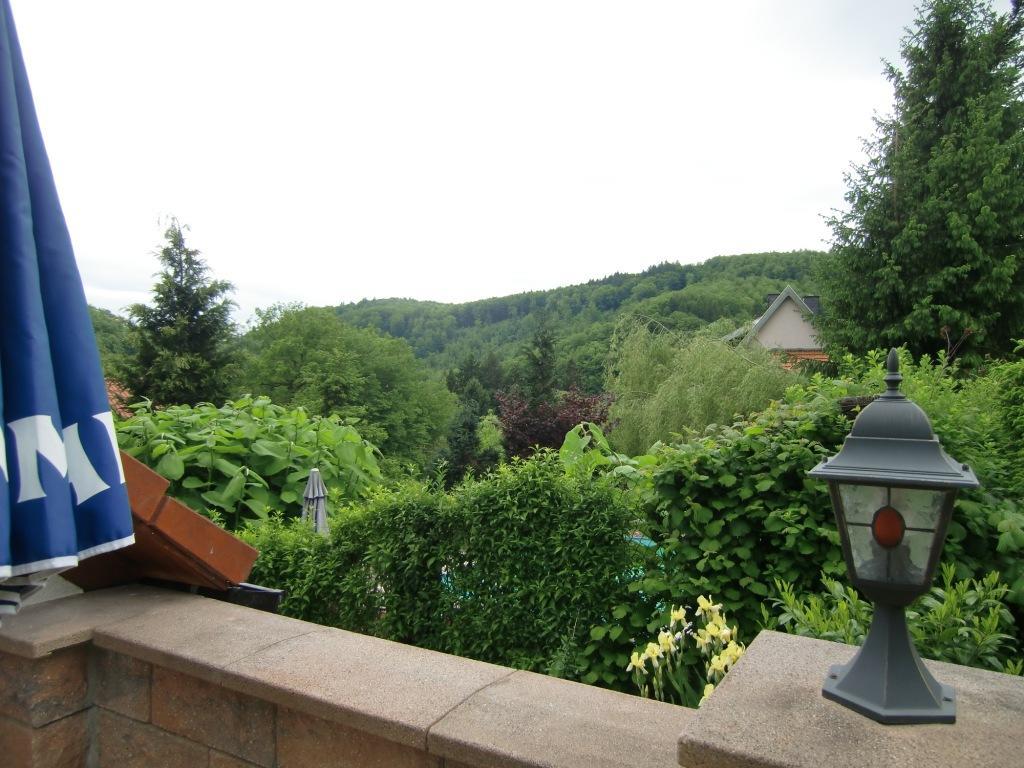 Ferienhaus Haus Am Wald Stolberg i. Harz Esterno foto