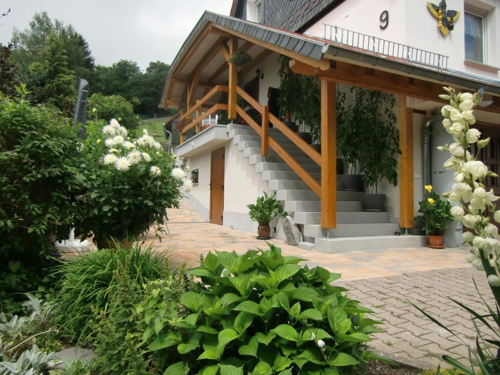 Ferienhaus Haus Am Wald Stolberg i. Harz Esterno foto